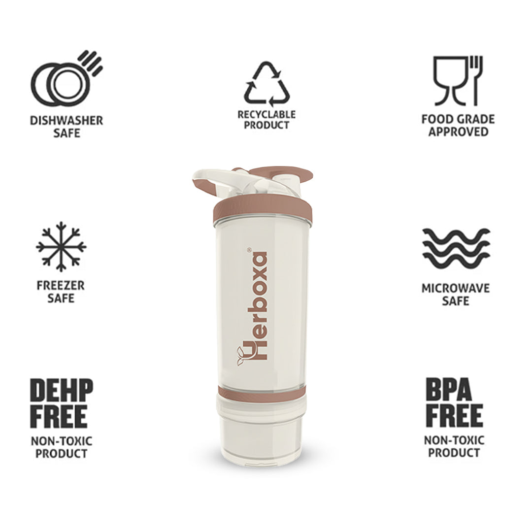 GARRAFA SHAKER Herboxa® (GRÁTIS)
