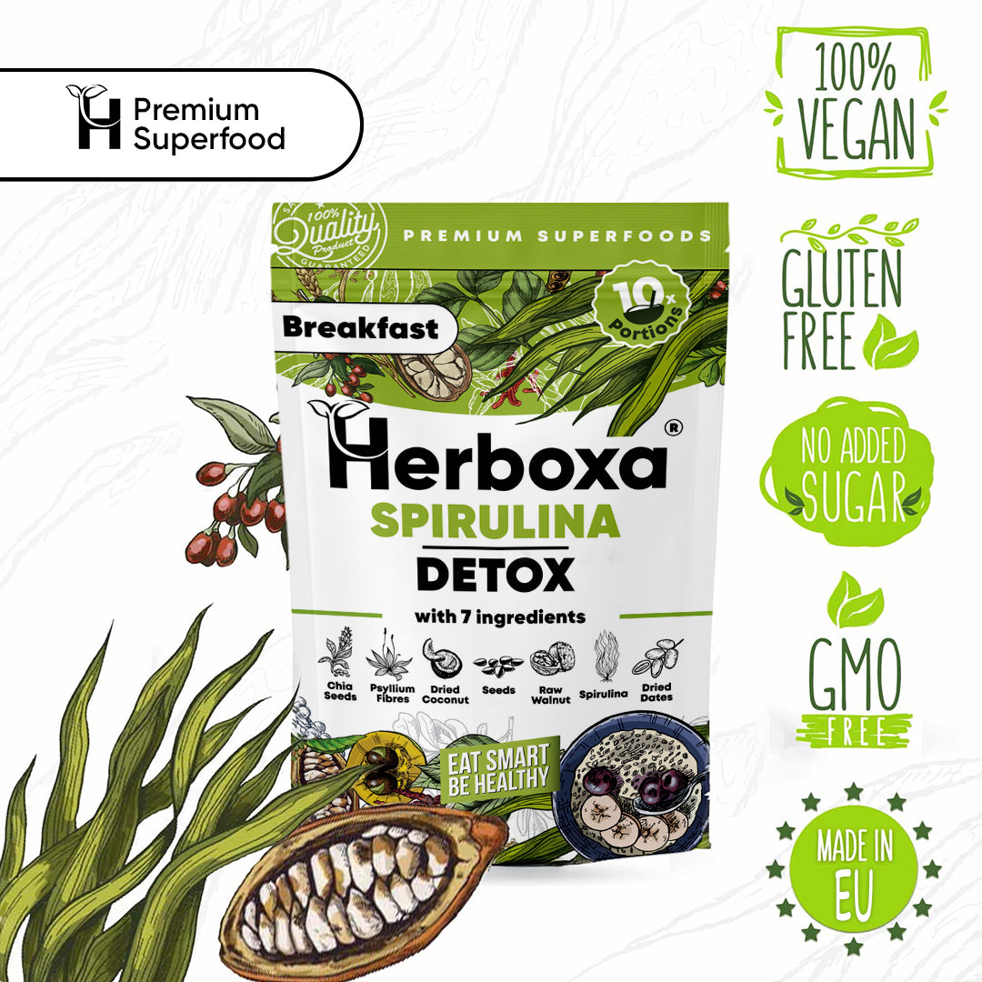 Spirulina Detox: o pequeno-almoço rápido e saudável com espirulina 