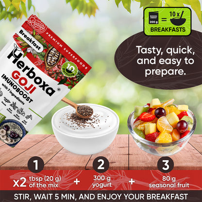 Goji Imunoboost – O “Fast Food” Saudável para uma Defesa Natural