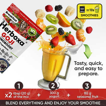 Goji Imunoboost – O “Fast Food” Saudável para uma Defesa Natural