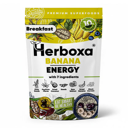 Banana Energy – mistura para um Pequeno-Almoço “Fast Food” Saudável