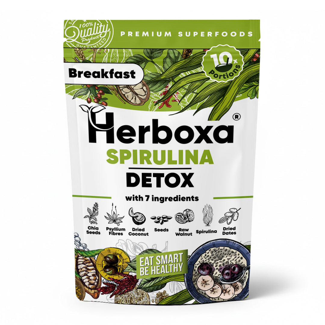 Spirulina Detox: o pequeno-almoço rápido e saudável com espirulina 