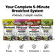 Herboxa® Superfoods Bundle Mix – 4 Produtos – Pequeno-almoço saudável e completo para mais de um mês