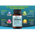 Herboxa Hair Growth | com Vitamina A, C, D3, Zinco, Ferro e Biotina